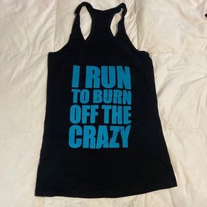 Razorback “I run to burn off the crazy”